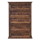 LMT Imports Curved Medio 5-Drawer Chest COM012MEDIO IMAGE 1