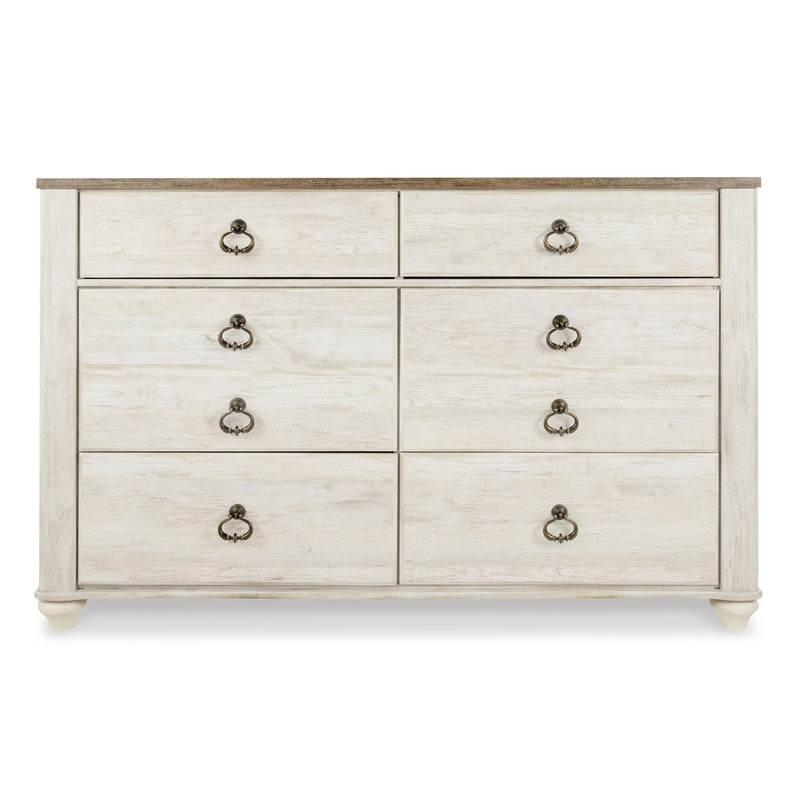 Signature Design by Ashley Willowton 6-Drawer Dresser B267-31 IMAGE 3