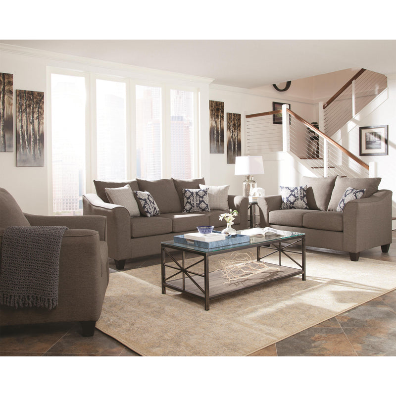 Coaster Furniture Salizar Stationary Fabric Sofa 506021 IMAGE 2