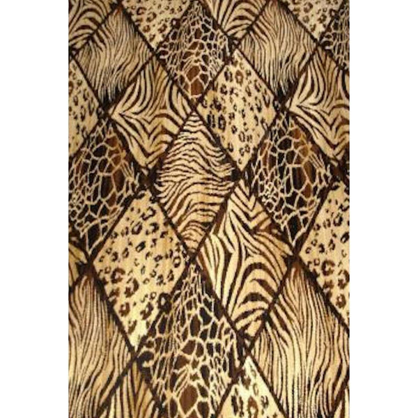 Cosmos Carpets Rugs Rectangle Pazzaz Africa 3'x5' IMAGE 1