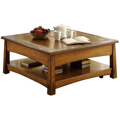 Riverside Furniture Craftsman Home Lift Top Coffee Table 2901 IMAGE 1
