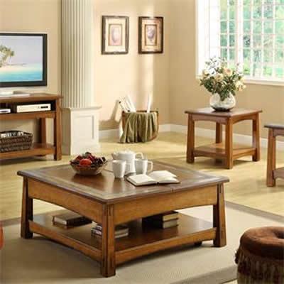 Riverside Furniture Craftsman Home Lift Top Coffee Table 2901 IMAGE 2