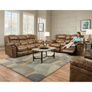 Homestretch Furniture Cheyenne Rocker Leather Recliner 155-91-15 IMAGE 2