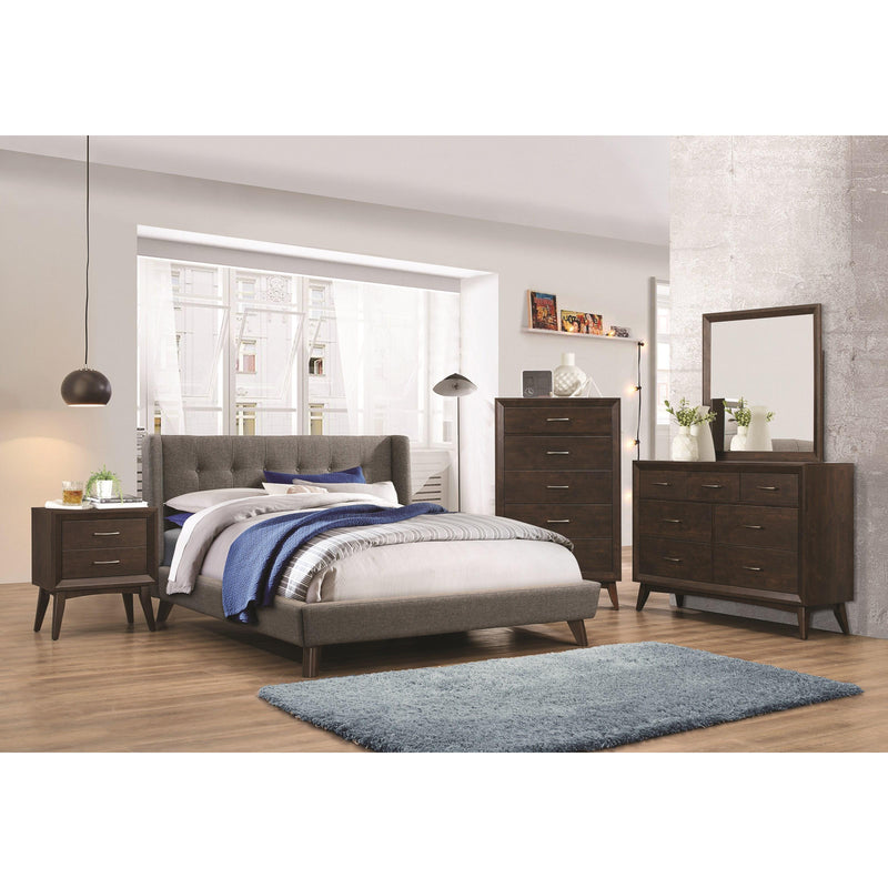 Coaster Furniture Carrington King Upholstered Bed 301061KE IMAGE 3