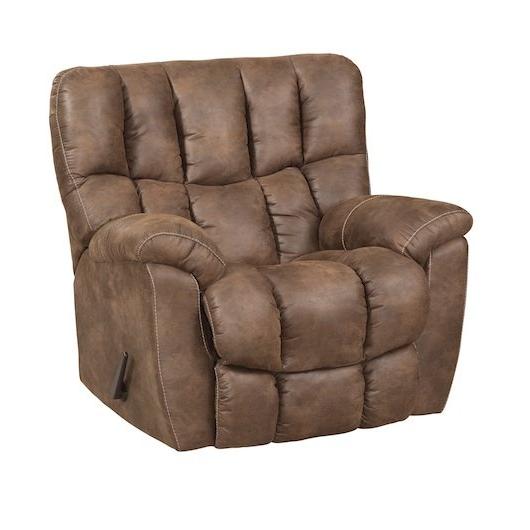 Homestretch Furniture Cooperstown Rocker Fabric Recliner 133-91-21 IMAGE 1