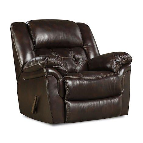 Homestretch Furniture Cheyenne Rocker Leather Recliner 155-91-21 IMAGE 1