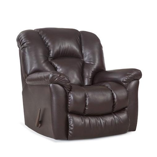 Homestretch Furniture Rocker Polyurethane Recliner 116-91-21 IMAGE 1