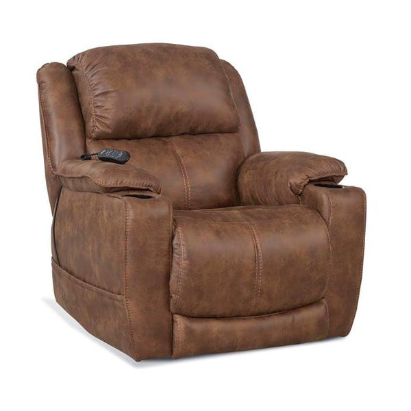Homestretch Furniture Power Fabric Recliner 161-97-15 IMAGE 1