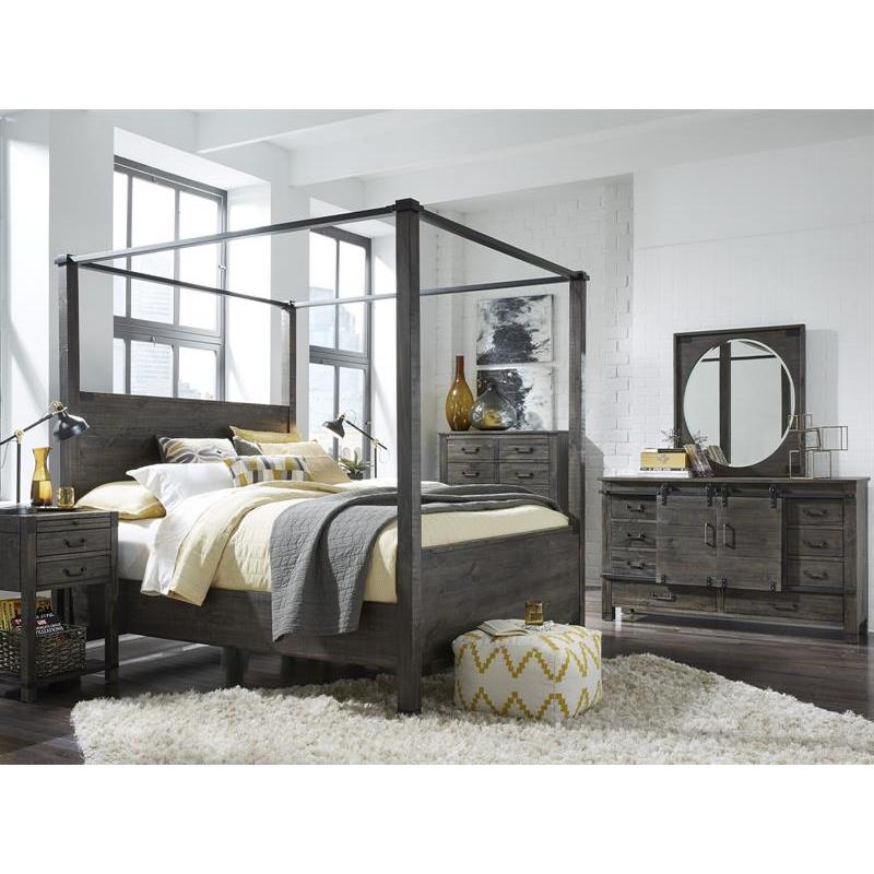 Magnussen Abington King Poster Bed B3804-56P/B3804-56R/B3804-66H IMAGE 3