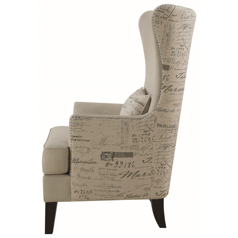 Coaster Furniture Stationary Fabric Accent Chair 904047 IMAGE 3