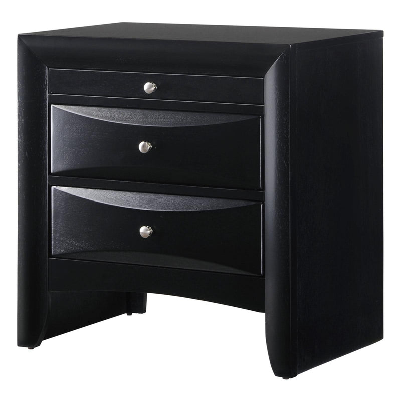 Crown Mark Emily 2-Drawer Nightstand B4280-2 IMAGE 1