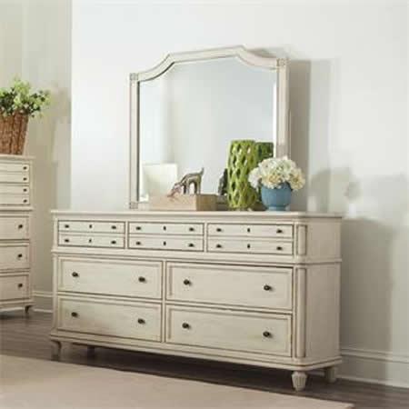 Riverside Furniture Huntleigh Dresser Mirror 10263 IMAGE 5