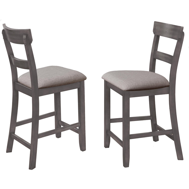 Crown Mark Henderson 5 pc Counter Height Dinette 2754SET-GY IMAGE 2