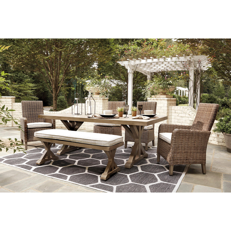Signature Design by Ashley Outdoor Seating Dining Chairs Beachcroft P791-601 (2 per package) IMAGE 6