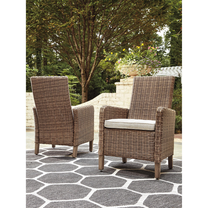 Signature Design by Ashley Outdoor Seating Dining Chairs Beachcroft P791-601A (2 per package) IMAGE 4