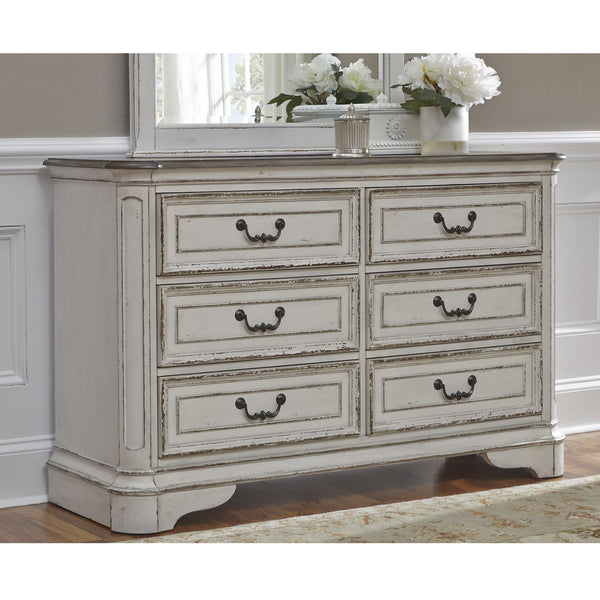 Liberty Furniture Industries Inc. Magnolia Manor 6-Drawer Kids Dresser 244-BR30 IMAGE 1