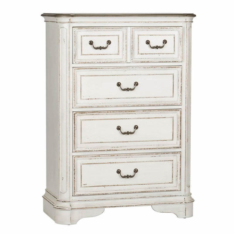 Liberty Furniture Industries Inc. Magnolia Manor 4-Drawer Kids Chest 244-BR40 IMAGE 4