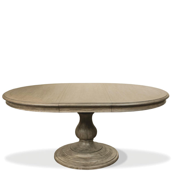 Riverside Furniture Round Corrine Dining Table with Pedestal Base 21551/21554 IMAGE 1