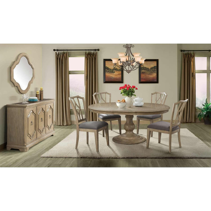 Riverside Furniture Round Corrine Dining Table with Pedestal Base 21551/21554 IMAGE 3
