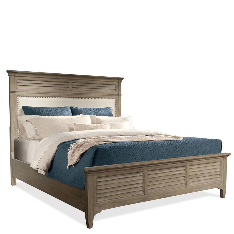 Riverside Furniture Myra Queen Upholstered Panel Bed 59474/59471/59473 IMAGE 2