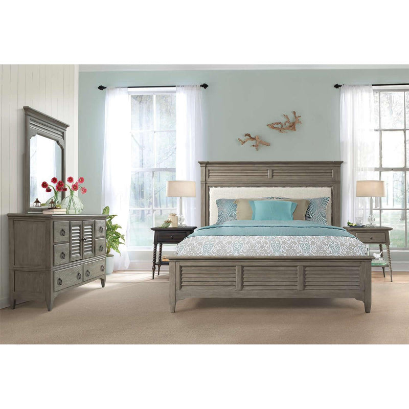 Riverside Furniture Myra Queen Upholstered Panel Bed 59474/59471/59473 IMAGE 6