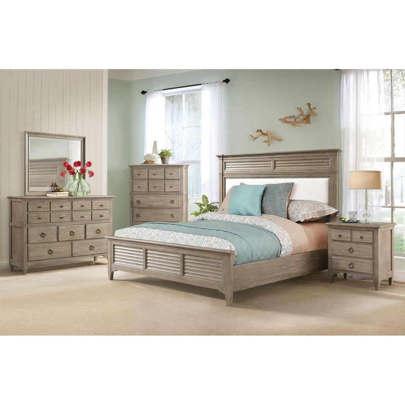 Riverside Furniture Myra Queen Upholstered Panel Bed 59474/59471/59473 IMAGE 7