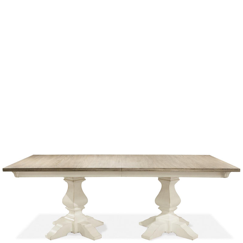 Riverside Furniture Myra Dining Table with Pedestal Base 59551/59358 IMAGE 1