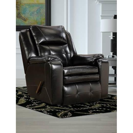 Southern Motion Inspire Power Rocker Leather Recliner 5850P/243-13 IMAGE 2