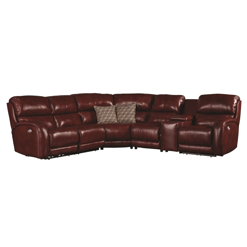 Southern Motion Fandango Power Reclining Leather 6 pc Sectional 884-05P/884-92/884-84/884-80/884-46/884-06P/906-42 IMAGE 1