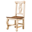 LMT Imports Alis Dining Chair VMANTI-L-SIL-025 WHITE/WALNUT IMAGE 1