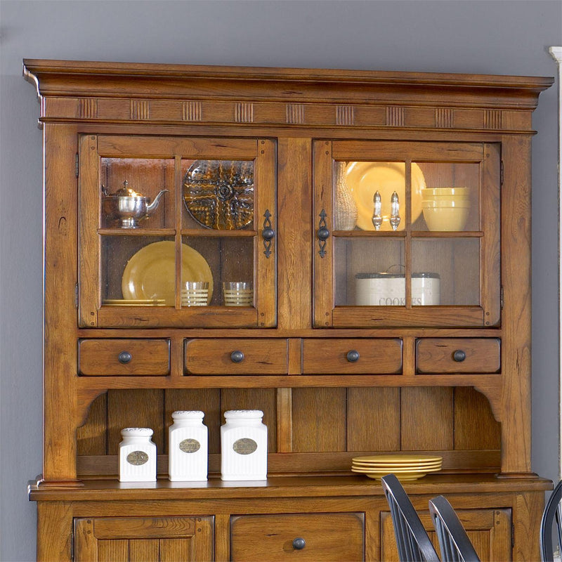 Liberty Furniture Industries Inc. Treasures Buffet and Hutch 17-DR-HB IMAGE 2
