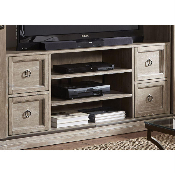 Liberty Furniture Industries Inc. Mirrored Reflections TV Stand 874-TV59 IMAGE 1