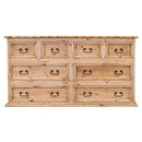 LMT Imports Rope and Star 8-Drawer Dresser COM072 IMAGE 1