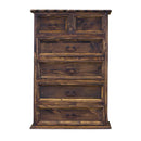 LMT Imports Medio Rope and Star 6-Drawer Chest COM060R MEDIO IMAGE 1