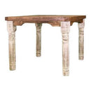 LMT Imports Square White Counter Height Dining Table VSERU-PW-MES50/36" WHITE IMAGE 1