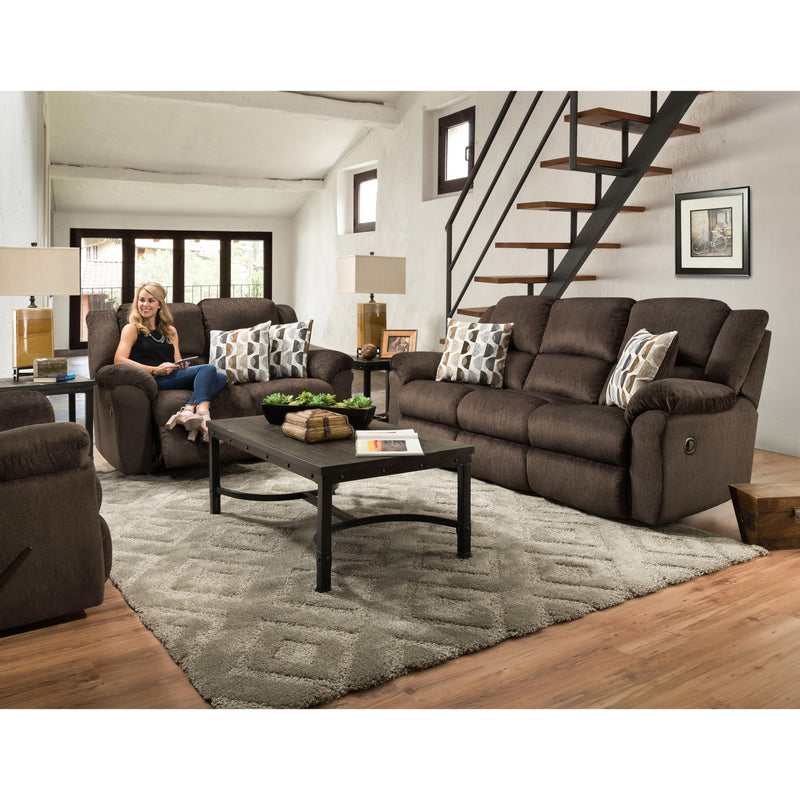 Homestretch Furniture Reclining Fabric Sofa 173-30-21 IMAGE 2