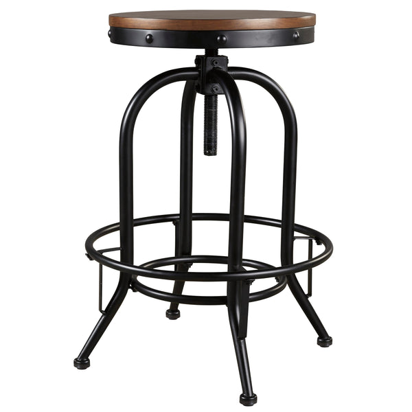 Signature Design by Ashley Valebeck Adjustable Height Stool Valebeck D546-230 (2 per package) IMAGE 1