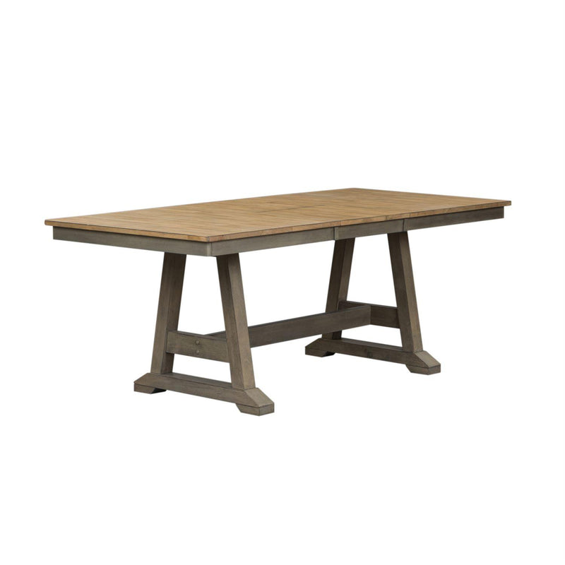 Liberty Furniture Industries Inc. Lindsey Farm Dining Table with Trestle Base 62-CD-TRS IMAGE 2