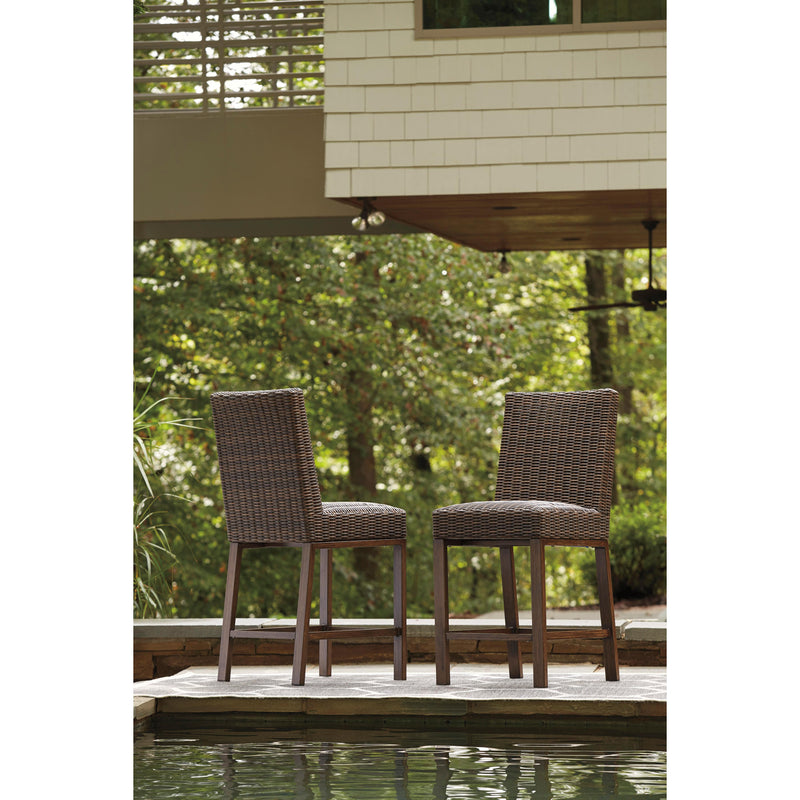 Signature Design by Ashley Outdoor Seating Stools Paradise Trail P750-130 (2 per package) IMAGE 4