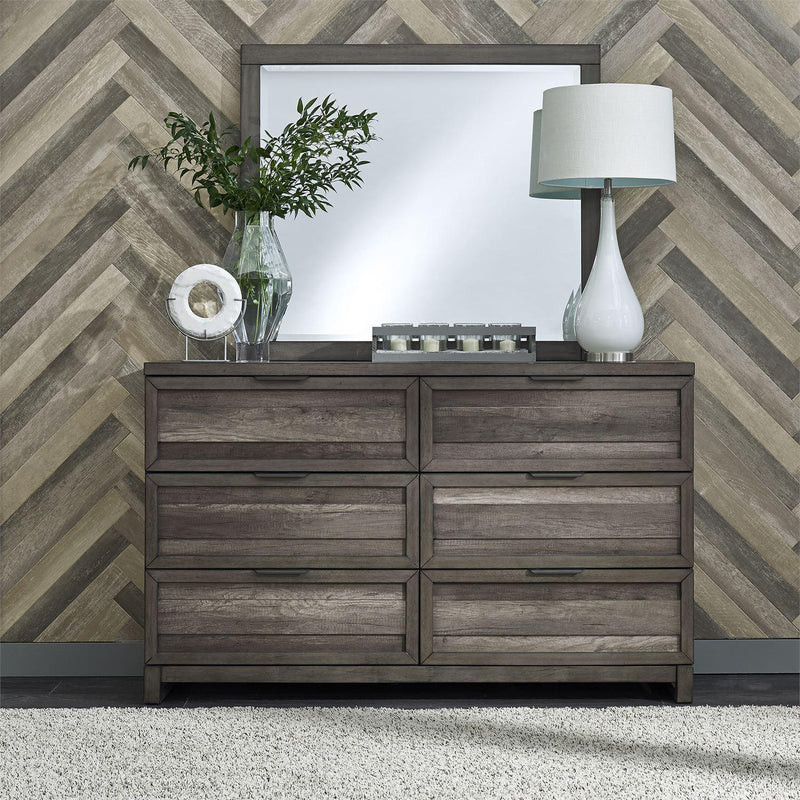Liberty Furniture Industries Inc. Tanners Creek 6-Drawer Dresser 686-BR31 IMAGE 2