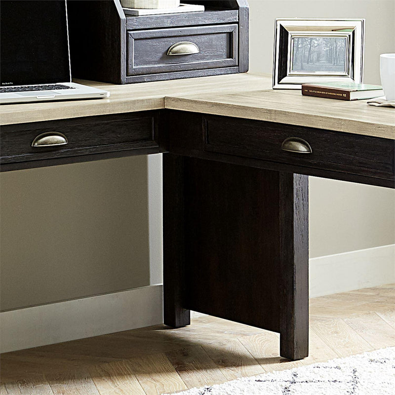 Liberty Furniture Industries Inc. Office Desks L-Shaped Desks 422-HO-LSD IMAGE 3