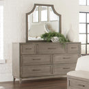 Riverside Furniture Vogue Arched Dresser Mirror 46161 IMAGE 2