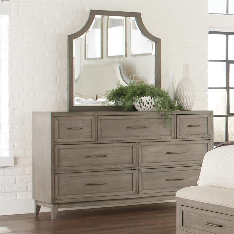 Riverside Furniture Vogue Arched Dresser Mirror 46161 IMAGE 2