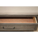 Riverside Furniture Vogue Queen Upholstered Panel Bed with Storage 46170/46172/46173 IMAGE 6