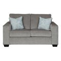 Signature Design by Ashley Altari Stationary Fabric Loveseat 8721435 IMAGE 1
