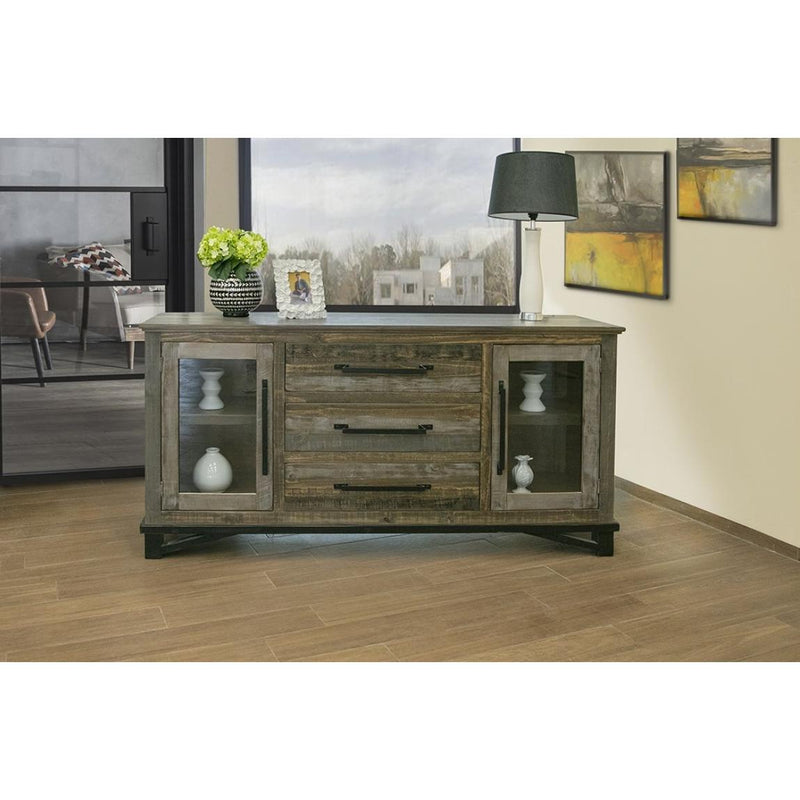 International Furniture Direct Loft Brown Buffet IFD6441BFF IMAGE 2