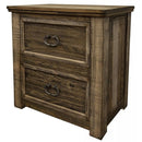 International Furniture Direct Montana 2-Drawer Nightstand IFD1141NTS IMAGE 1