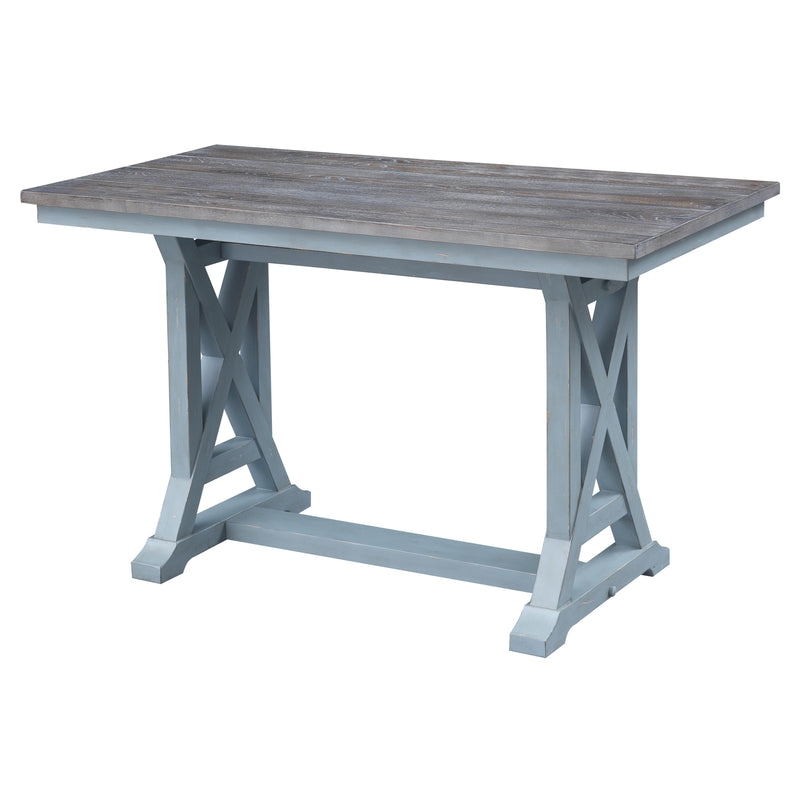 Coast to Coast Bar Harbor Counter Height Dining Table with Trestle Base 40299 IMAGE 2