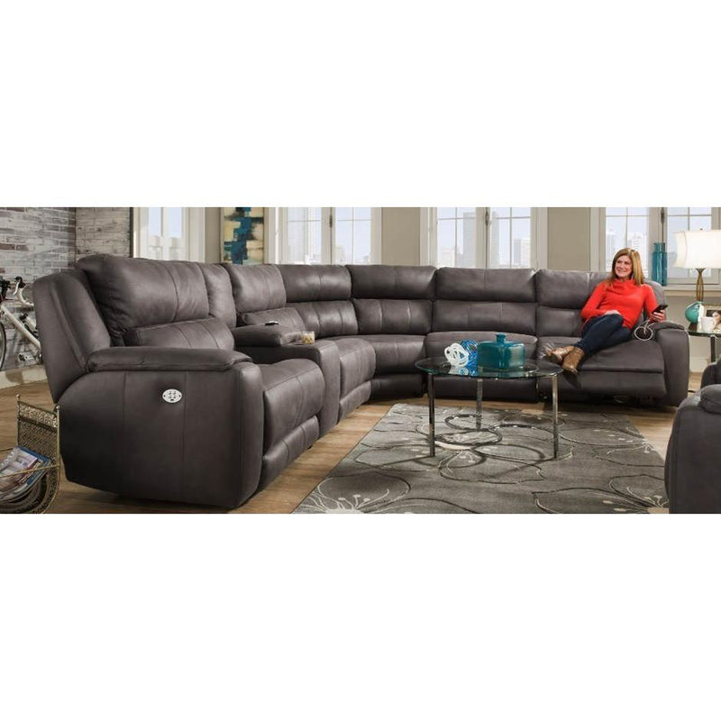 Southern Motion Dazzle Reclining Fabric Sectional 883 186-14 IMAGE 1