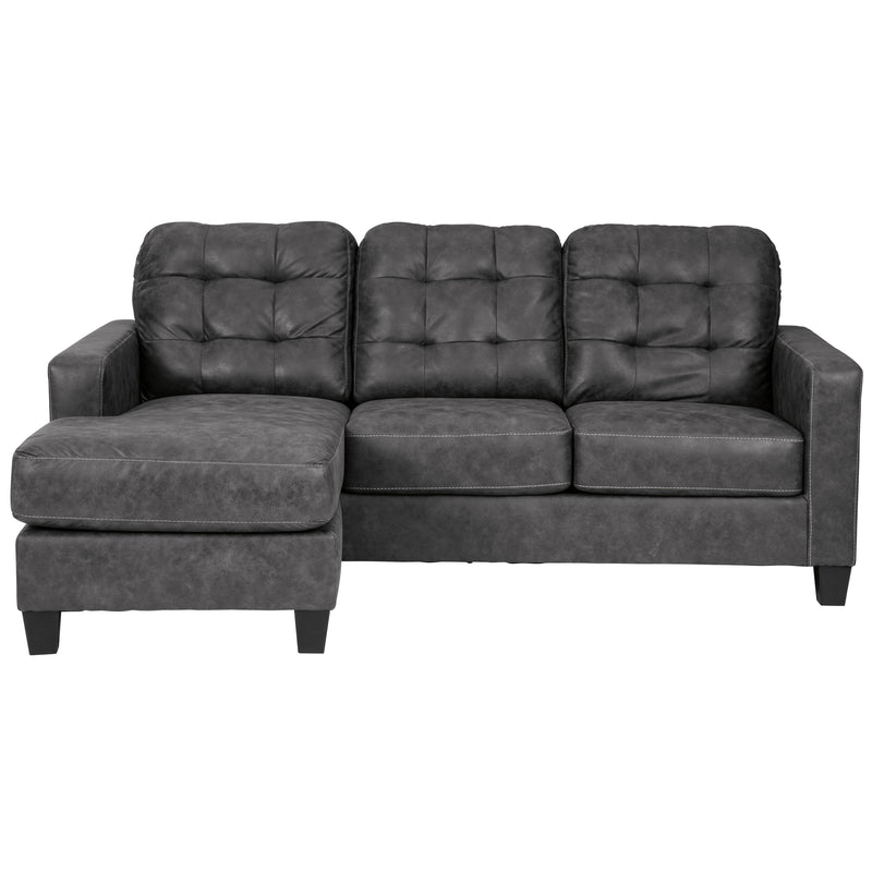 Benchcraft Venaldi Leather Look Queen Sofabed 9150168 IMAGE 2